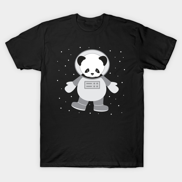 Space Panda T-Shirt by Zap Studios